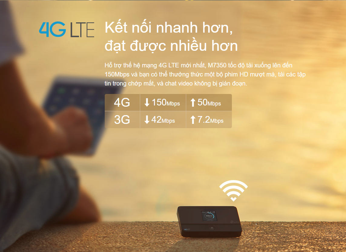 Bộ phát Wifi di động 4G TP-Link M7350 1